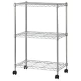 アイリスオーヤマ メタルシェルフ 3段 幅550×奥行350×高さ830mm 1台