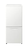 パナソニック 冷蔵庫 幅48cm 138L 右開き NR-B14HW-W マットバニラホワイト 2ドア 自動霜取り 大きめ冷凍室 LED照明