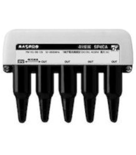 Amazon | マスプロ電工 4分配器 3224MHz対応 屋外（内）用 全端子電流