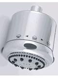 Jaclo S139-ORB Frescia II Nebulizer 4' Face Showerhead with 4 Distinct Spray Patterns, Oil Rubbed Br