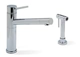Blanco 440665 Alta Kitchen Faucet with Metal Side Spray, Satin Nickel Finish [並行輸入品]