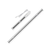 約0.95m ダクトレール ライティングレール コンセント 0.3m+0.65m 押しボタン 連結タイプ 延長タイプ 配線ダクト ブラック ホワイト ライティングバー レールライト インテリア 照明器具 スポットライト 簡易取付 工事不要 間接 天井 照明用 直付け型 (ホワイト, 約0.95m「0.3m本体1本+延長1本」)