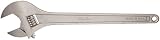 Martin A18 Forged Alloy Steel 2-3/16" Capacity Adjustable Wrench, 18" Overall Length, Cobalt Finish 