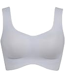 [ウイング/ワコール] ノンワイヤーブラジャー 脇高パッドでシルエットをキープ 【フィットトップ】 フルカップ Date. MB1010 レディース チャコールグレー L