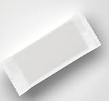 おしぼり 使い捨て 紙おしぼり 400本入 業務用 180×155mm お手拭き 個包装 平型 白 無地 (400本)