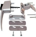 プライムライン製品K 5006画面& Stormドアラッチ、押しボタン、アルミ – 数量4