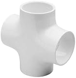 Charlotteパイプ& Found Pvc 02410 0500 Cross sch40pvc 1 / 2 " Sxsxs