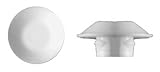 50 1 / 4 "ホワイトプラスチックフラッシュタイププラグ穴1 / 2 " Head