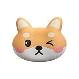 リストレスト 手首クッション 低反発 かわいい ウインク 犬 猫 マウスパッド用 手首サポート 疲労軽減 パソコン作業 オフィス 癒しグッズ ギフト プレゼントにも最適 (犬１)