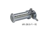 ドアービュアー　6R-28 クローム色 カバー付