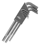 Lisle lis42650 9 Pieceメトリックロングアーム六角キーセット1.5 – 10 mm