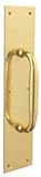 Baldwin 2335 3 – 1 / 2インチx 15インチソリッド真鍮プルプレート、 2335150