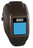 Jackson Black Halo X Welding Helmet With Big Window Electronic Quick Change Lens by Jackson Safety