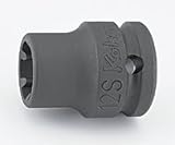 コーケン 1/2(12.7mm)SQ. インパクトLHSソケット LH-12S 14401LH-12S