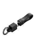 Hagibis USB 4ケーブル ポータブルキーチェーン 240W USB C充電ケーブル 40Gbps データ転送 8K@60Hz ビデオディスプレイ iPhone 17 16 15 Pro Max iPad Thunderbolt 4/3 外付けSSD用 (ブラックオス-メス)