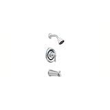 Cleveland Faucet Group T41311CBNGR Capstone Tub and Shower Trim, Brushed Nickel by Cleveland Faucet 