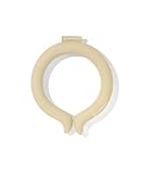 Ｆ・Ｏ・インターナショナル [F・O・インターナショナル × SUO] アイス リング ICE RING 2023年 新デザイン 28 Degree C以下で自然凍結 冷凍庫で約10分 (Mサイズ (首回り 約30cm), ベージュ)