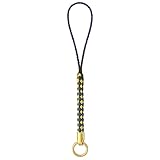 [大王製作所] 金具付根付紐 ストラップ 金具 お守り紐 銀糸 根付紐 ゴールド丸カン シルバーストラップ 50本入 約8cm 銀糸 NDX-SV