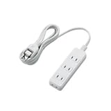 エレコム 電源タップ(雷ガード付き) T-KS02-2420WH　エレコム [簡易パッケージ品]