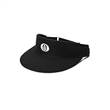 [ヴォルコム] メンズ サンバイザー (サイズ調整可能) [ D5512316 / STONE O VISOR ] 帽子 おしゃれ BLK_ブラック O/S
