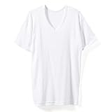 [白鷺ニット] 昔ながらの半袖 インナー シャツ 綿100% メンズ 年間 肌着 Vネック Tシャツ M0103X-E (LLサイズ)