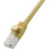 エレコム (まとめ) Cat6対応ツメ折れ防止LANケーブル イエロー 3m LD-GPT/Y3/RS 1本 (×10セット)