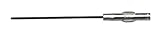 Xcelite 9922BP Ballpoint Allen Hex Socket Screwdriver Blade, 5/64" Head, 4" Blade Length, 4" Overall