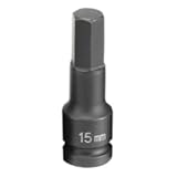 Grey Pneumatic 2915M 0.5 in. Drive X 15 mm Hex Driver