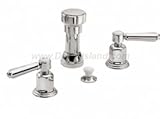 Jaclo Cubix Widespread Stacked蛇口レバーハンドル付き 3304-ORB 1