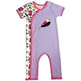 オリガニー バーディーベビーロンパース ライラック 18-24か月 (並行輸入)