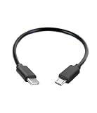 DUXIAOSHA USB C - Micro USBケーブル - Type C - Micro USBケーブル、Galaxy S7/S7、HTC One/10などに対応 - 30cm