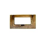 Brass knob H.009 アンティーク 取っ手 真鍮 金具 ドアノブ 家具 引出し