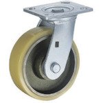 ハンマー Sシリーズ500タイプ自在ウレタンB車100mm 500BPS-CU100-BAR01 プレート式重荷重用キャスター