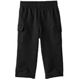 Jumping Beans Baby Boy Solid Cargoパンツ カラー: ブラック