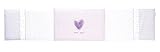 PETIT PRAIA Juliette 100 Percent Printed Soft Cotton Bumper 70 (White/Pink/Lilac) by Petit Praia