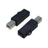 （まとめ）変換名人 変換プラグ USB B（オス）→microUSB（メス） USBBA-MCB【×10セット】