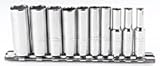 Stanley Proto J47102 10 Piece 6 Point 1/4 Drive Socket Set by Stanley-Proto
