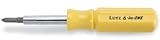 Lutz 26040 6-in-One Screwdriver - Yellow [並行輸入品]