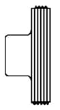 プラグ掃除口3 – 1 / 2 " MPT