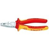 KNIPEX（クニペックス）0306-160 絶縁ペンチ 1000V （SB） スポーツ レジャー DIY 工具 ペンチ その他のペンチ top1-ds-1849359-ah [簡素パッケージ品]