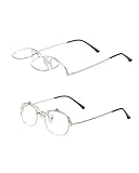 [NEGISU] 跳ね上げ式老眼鏡 携帯用 えんきん両用 メンズ レディース 遠近両用 おしゃれ reading glasses 1.0 1.5 2.0 2.5 3.0 3.5 4.0 LY9112