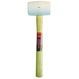 （業務用30セット）CSK 木柄ゴムハンマー(かなづち/大工道具) 1.0P CGK-10W ホワイト(白) 〔業務用/家庭用/DIY/日曜大工〕