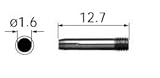 ナカニシ コレットチャック(パーツ)K-252 K-252 (90316)