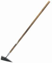 Amazon Gs 三角ホー 鋼付 240mm薄焼柄付 4117 Diy 工具 ガーデン