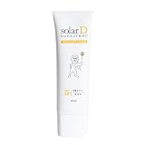 Lion ソーラーDサンスクリーン 40ml 日焼け止め SPF50+ PA++++ 赤ちゃん 子供 顔 からだ用 汗や水に強い ビタミンD クリームタイプ