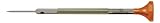 BERGEON ステンレスドライバーオレンジ 0.5mm+替先2本 30081-AT-050