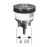 【A-580】　INAX　LIXIL・リクシル トイレフラッシュバルブ　大便器　ピストン部
