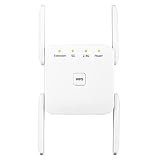 WIFI 中継機 WiFi 無線LAN 中継機 11ac 867Mbps(5GHz) + 300Mbps(2.4GHz)デュアルバンド Wi-Fi 中継機 最大1200Mbps イーサネットポート付き