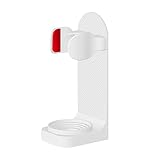 電動 歯ブラシ シェーバー スタンド 4色 収納 ホルダー 置き 洗面台 コンパクト 衛生 小型家電用スタンド,歯ブラシ用/白