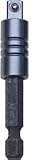Vim Products VIMPL25 .25 in. Square Drive Locking Socket Adapter, .25 in. Powerdrive Shaft